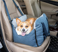 Dog Car Seat Portable Travel Pet Car Bed Safety Carrier Anti Escape Dog Booster Seat For Small Medium Dogs Cats Washable Soft Pet Car Seat With Storage Pocket & Safety Leash