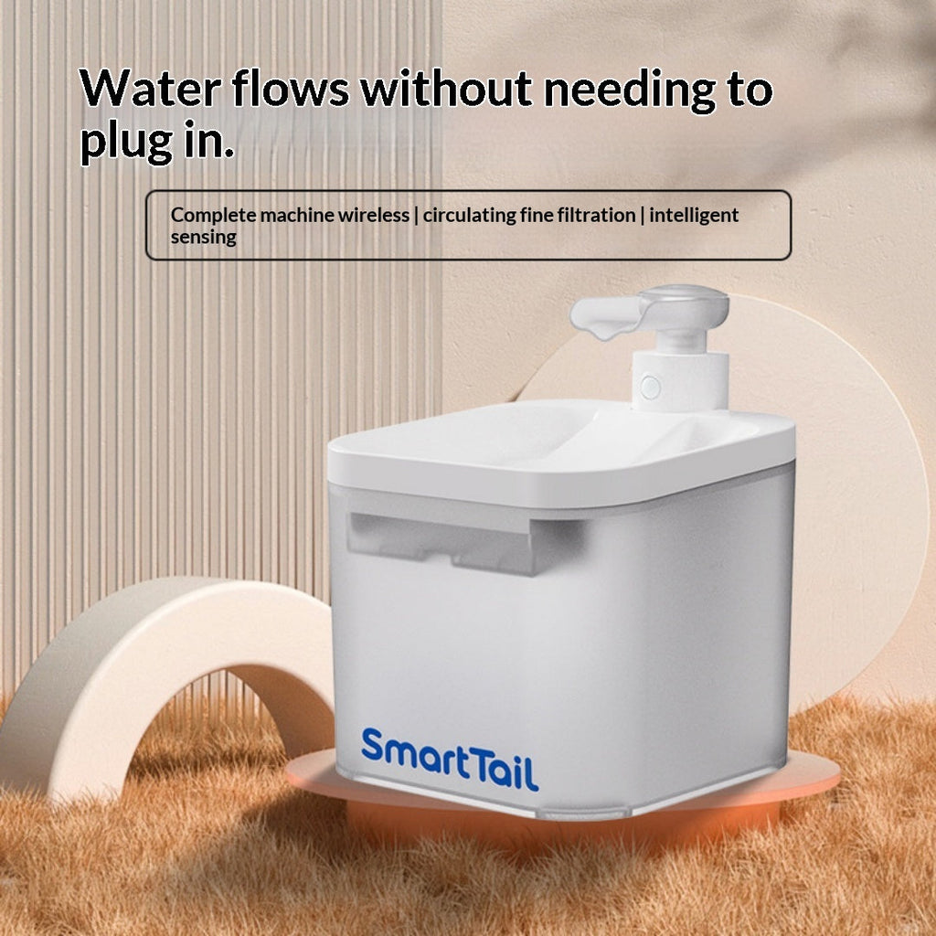 Automatic Sensor-Activated Pet Water Fountain