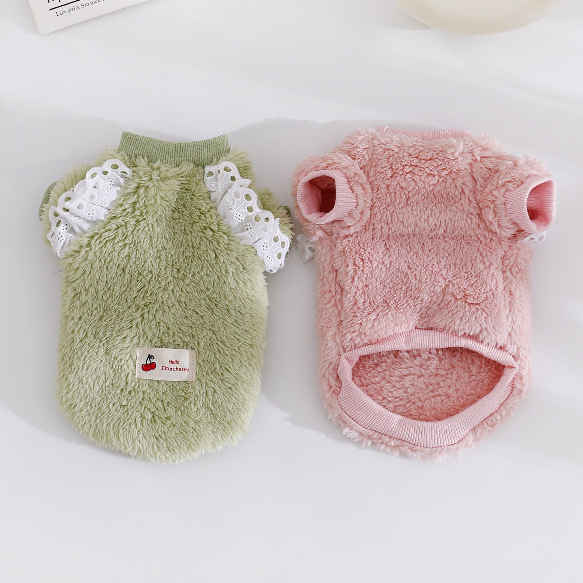 AutumnWinter Double-Faced Fleece Vest Warm Pet Clothes