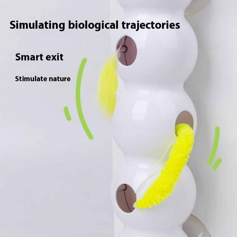 Smart Interactive Cat Toy  With Moving Tail Motion Activated Rechargeable