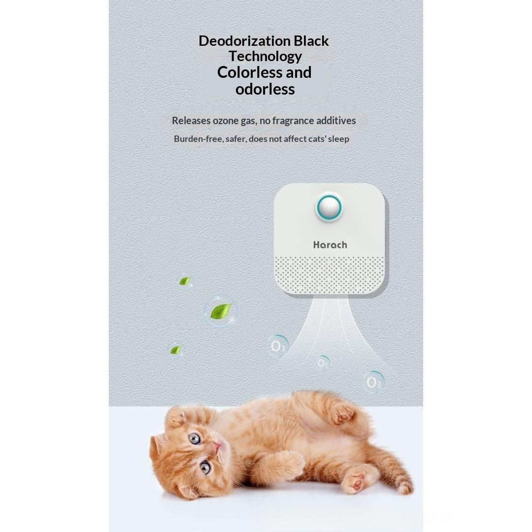 Smart Odor Eliminator For Cat Litter Box