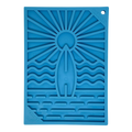Surf's Up eMat - Small Lickmat for Dogs and Cats | Beach-Themed Design | SodaPup